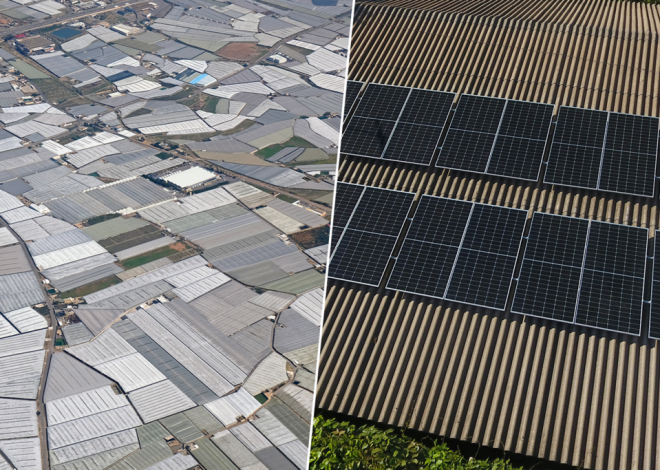 Almería ha sido durante años el gran «mar de plástico» de Europa. Ahora quiere ser otro mar: el de paneles solares